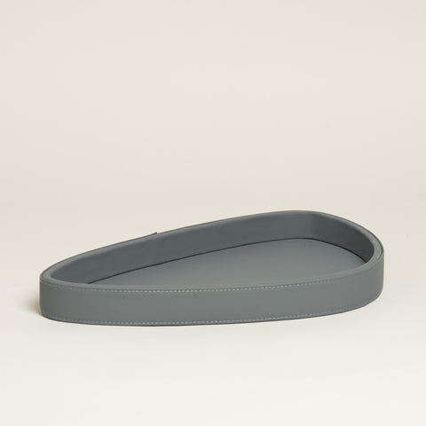 Bandeja Silken cuero triangular 22x36x3 cm