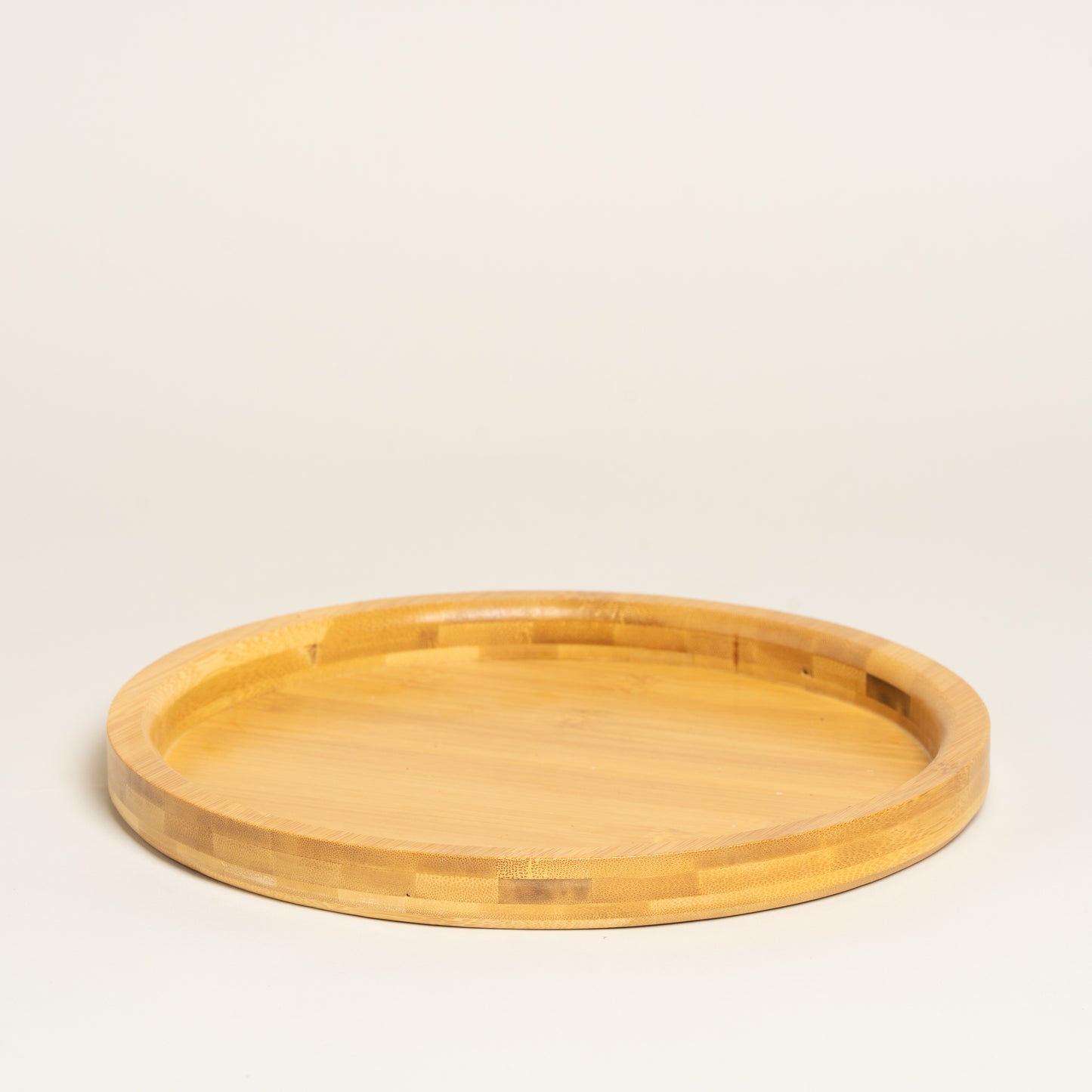 Bandeja bamboo circular 26x2 cm