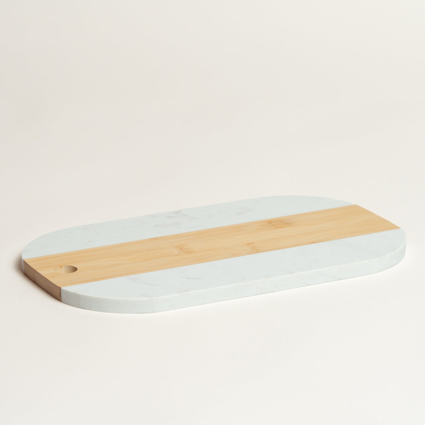 Linea Marmol Bandeja ovalada Aesty blanca 33x19 cm