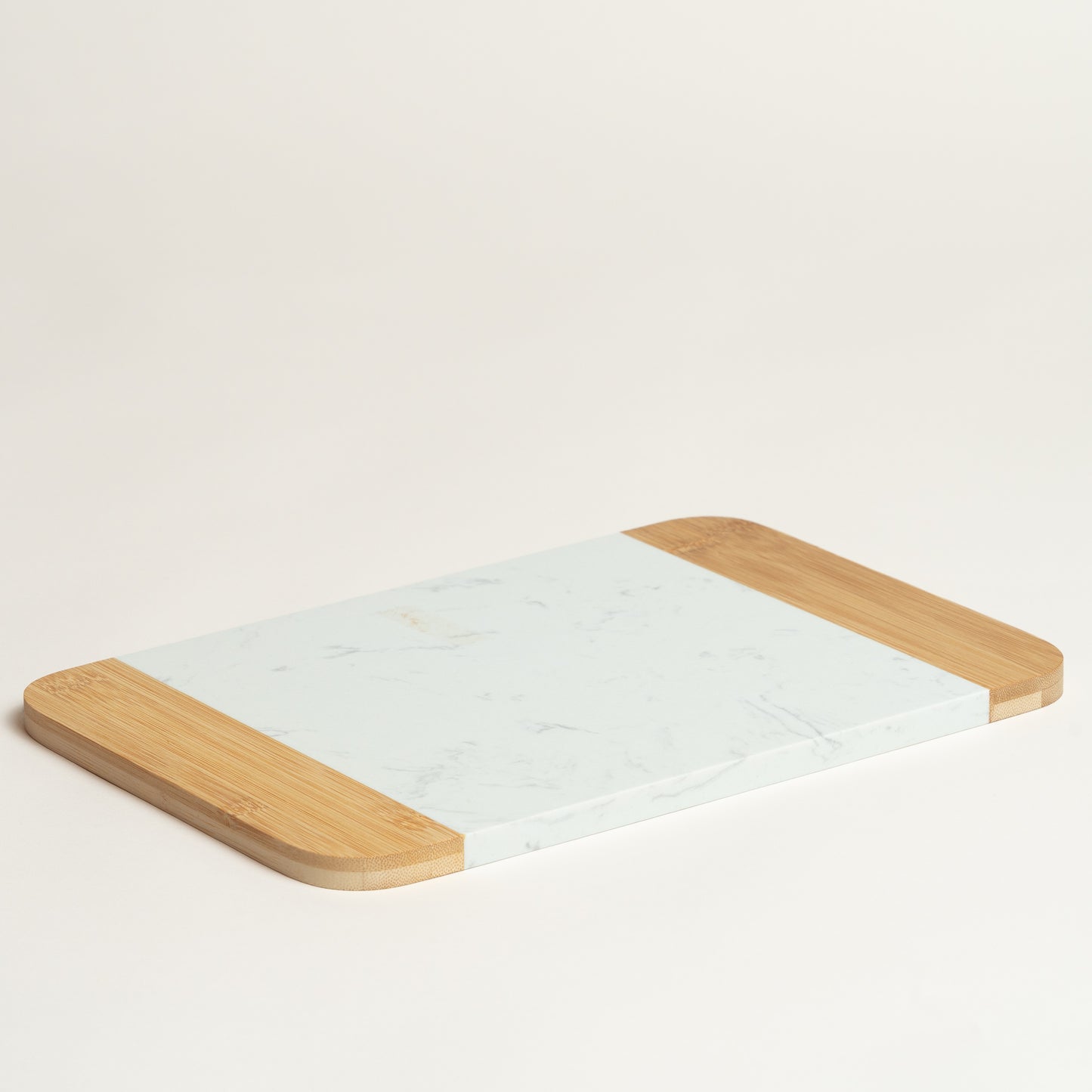 Linea Marmol Bandeja rectagular Contanea blanca 31X21 cm
