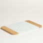Linea Marmol Bandeja rectagular Contanea blanca 31X21 cm