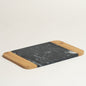 Linea Marmol Bandeja rectagular Contanea negra 31X21 cm
