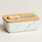 Linea Marmol Mantequera ceramica 16x10x6 cm