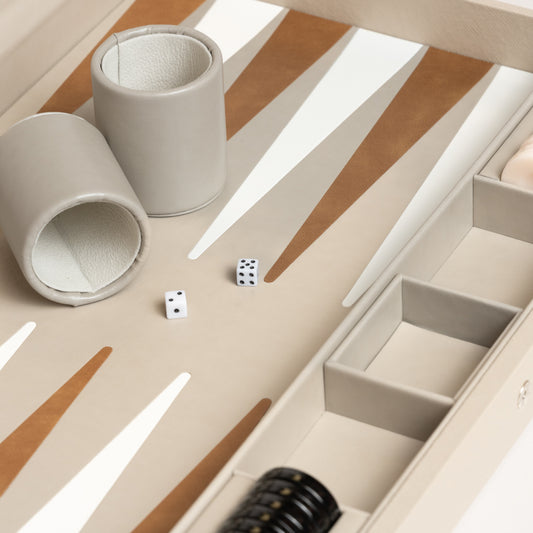 Juego decorativo rummy white 42x28x35 cm