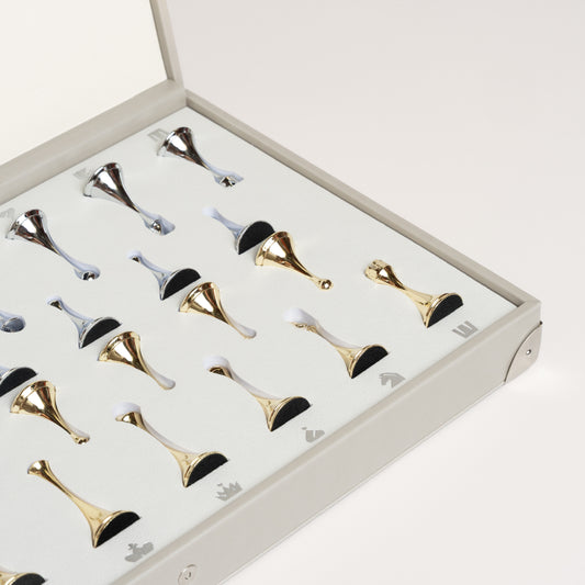 Juego decorativo Ajedrez imantado white 45x26x35 cm