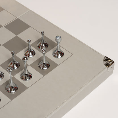 Juego decorativo Ajedrez imantado white 45x26x35 cm