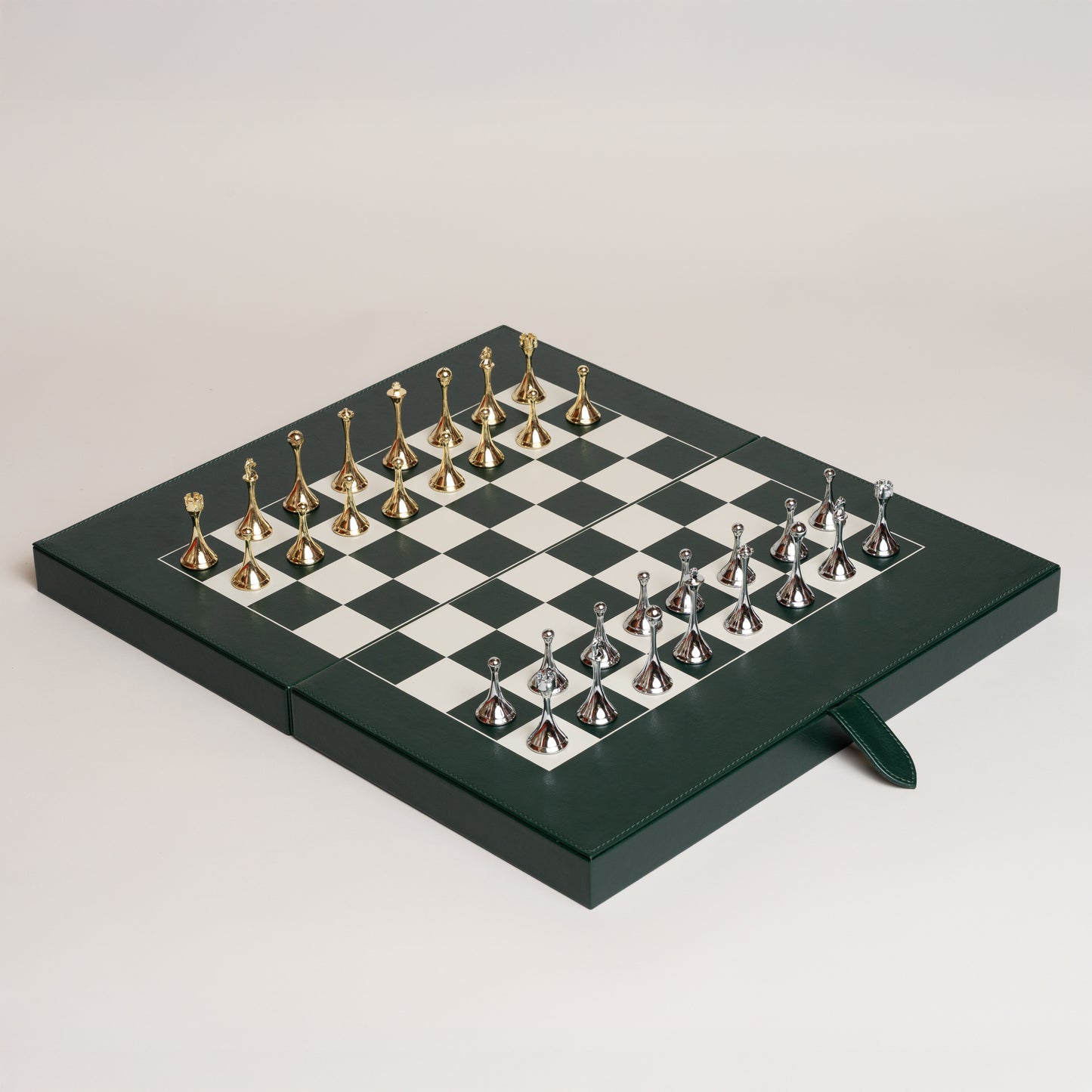 Juego decorativo Ajedrez imantado chezz dark green 45x26x35 cm