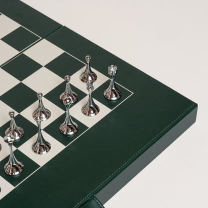 Juego decorativo Ajedrez imantado chezz dark green 45x26x35 cm