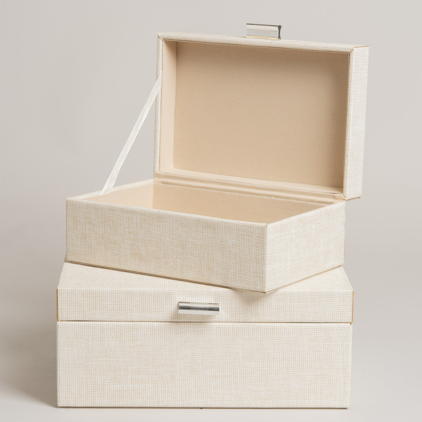 Caja organizadora Saouma set x 2 15x23x9 I 20x28x11 cm