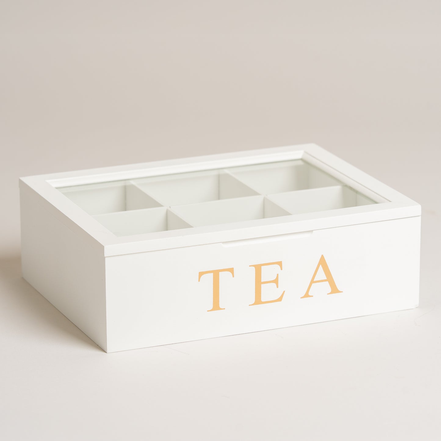 Caja de te madera 6 divisiones Whitney 24x17x7cm