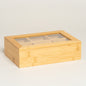 Caja de te bamboo Finea x 6 24x16x7 cm