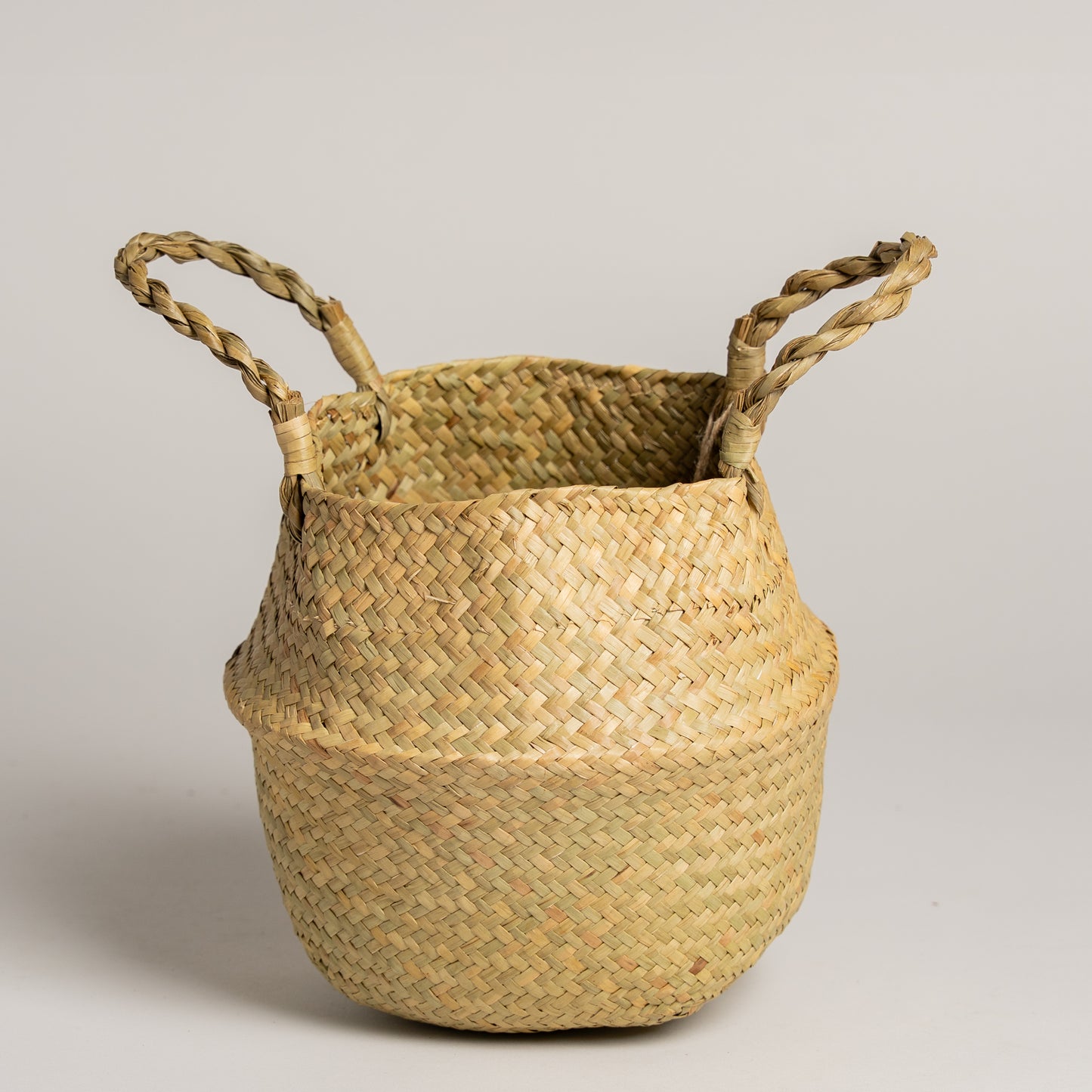 Cesto de palma 27x28 cm