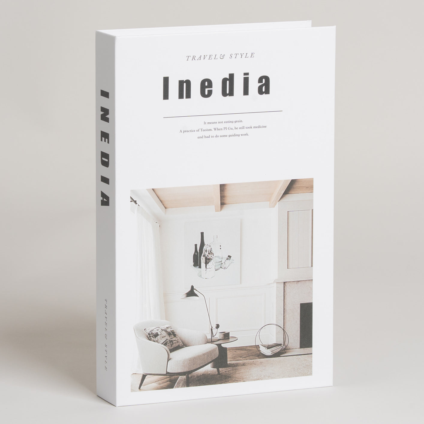 Libro decorativo Inedia modelo 2 17x4x27 cm