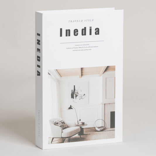 Libro decorativo Inedia modelo 2 17x4x27 cm