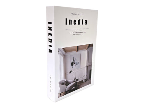 Libro tapa decorativa Inedia modelo 2 27x17x4 cm