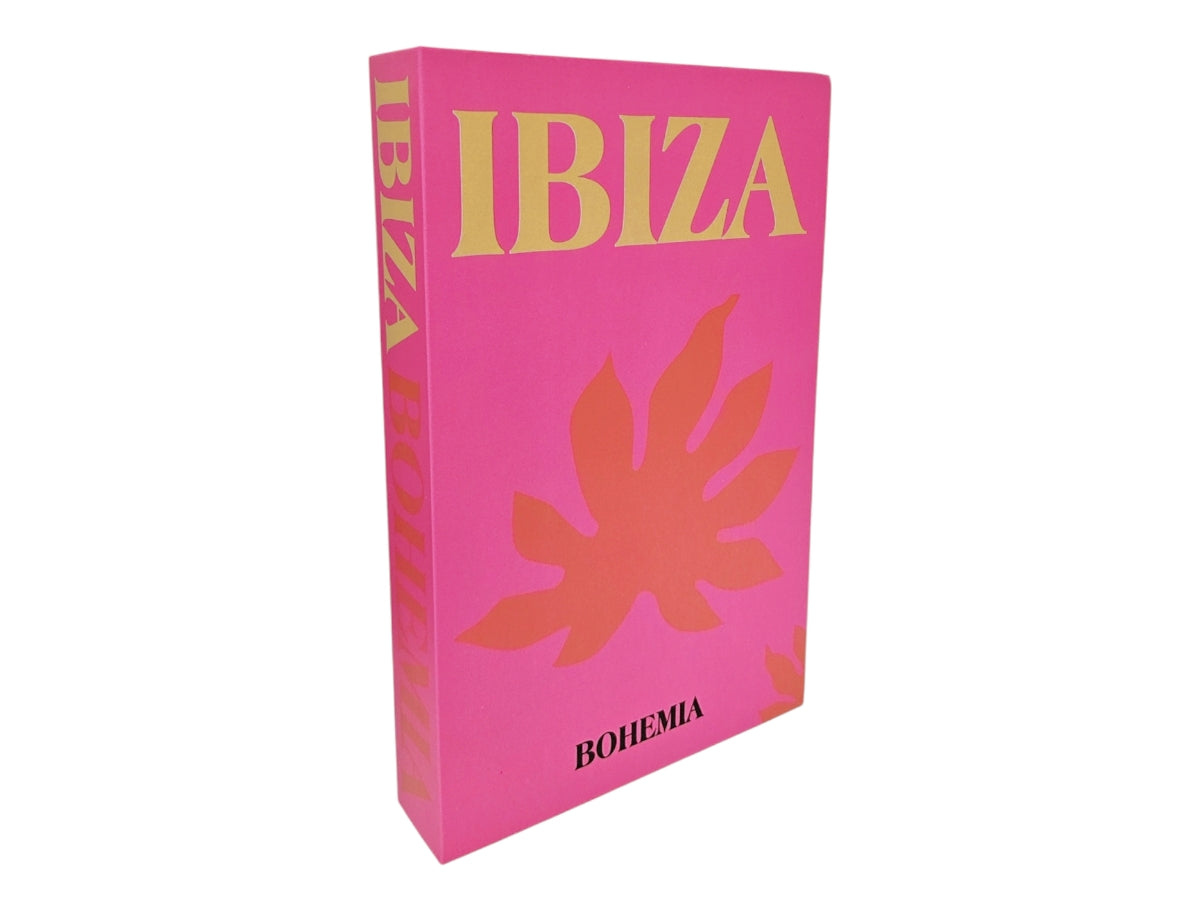 Libro tapa decorativa Ibiza modelo 12 27x17x4 cm