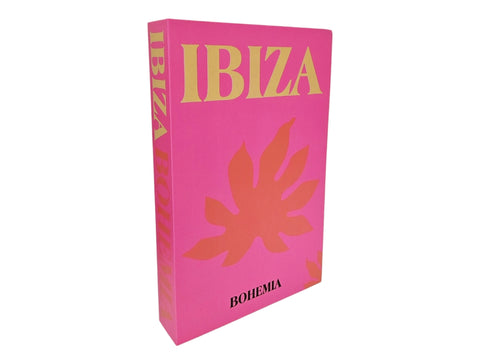 Libro tapa decorativa Ibiza modelo 12 27x17x4 cm