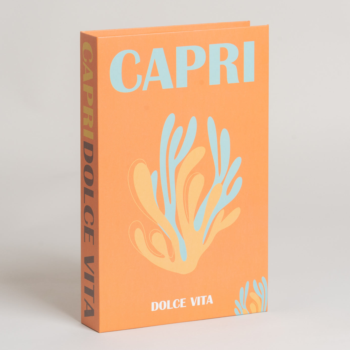 Libro decorativo Capri modelo 13 17x4x27 cm