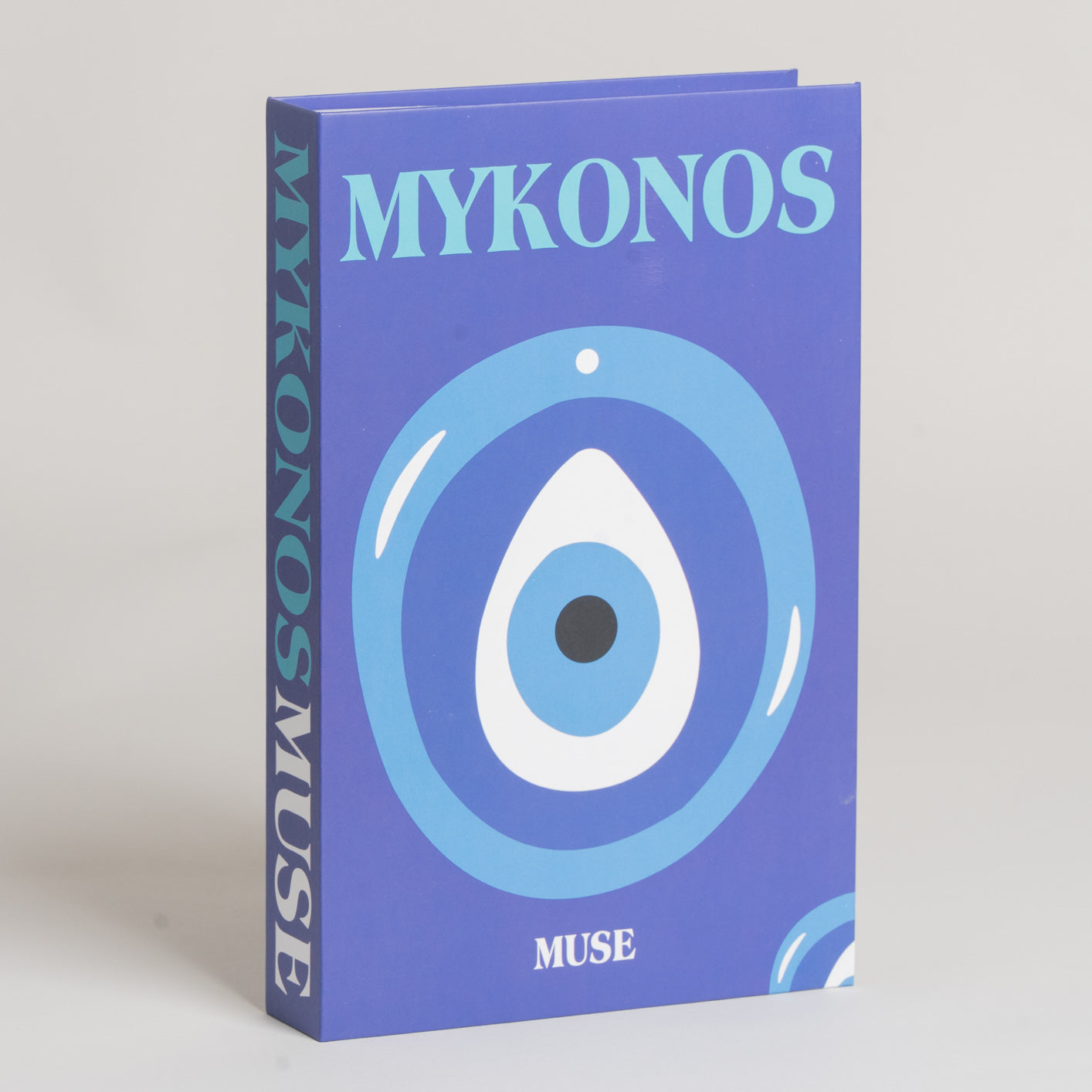 Libro decorativo Mykonos modelo 14 17x4x27 cm