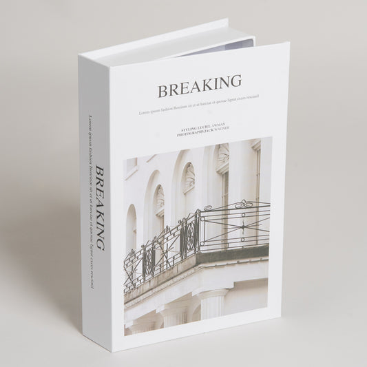 Libro caja cierre magnetico Breaking modelo 16 17x4x27 cm