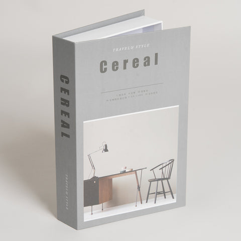 Libro caja cierre magnetico Cereal Grey modelo 17 17x4x27 cm