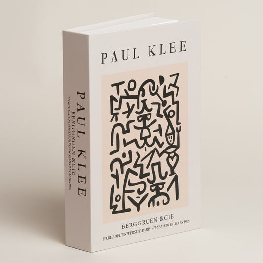 Libro caja cierre magnetico Paul klee modelo 39 17x4x27 cm
