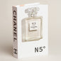 Libro caja cierre magnetico Chanel five modelo 43 17x4x27 cm