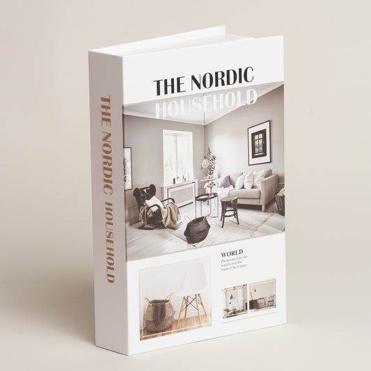 Libro caja cierre magnetico Nordic modelo 45 17x4x27 cm