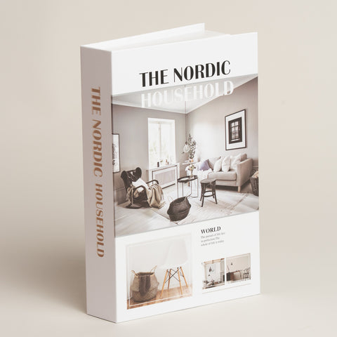 Libro caja cierre magnetico Nordic modelo 45 17x4x27 cm