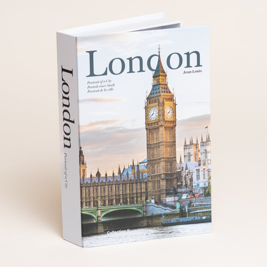 Libro caja cierre magnetico london city color modelo 67 17x4x27 cm