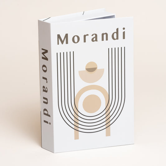 Libro caja cierre magnetico morandi modelo 72 17x4x27 cm