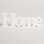 Letras de madera blanca home 28x9.5x2.5 cm