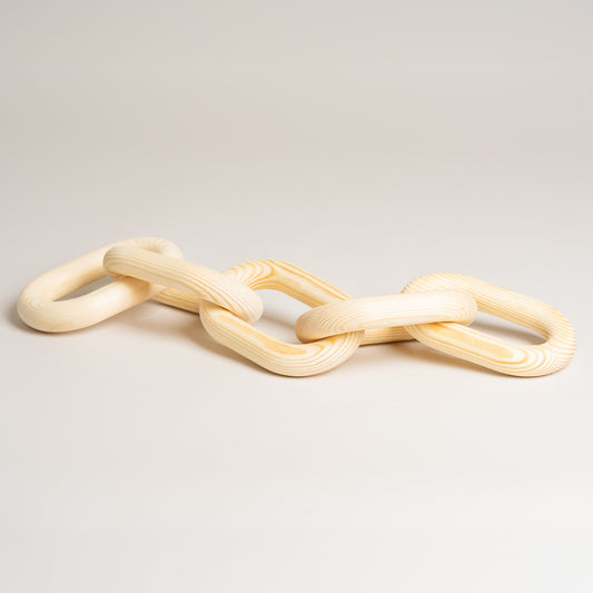Cadena decorativa LongChain Wood 55x10 cm
