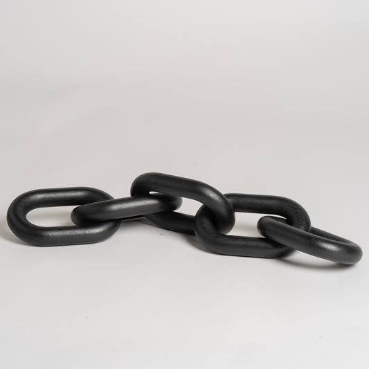 Cadena decorativa LongChain negra 55x10 cm