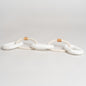 Cadena decorativa LongChain Cotton blanca 55x10 cm