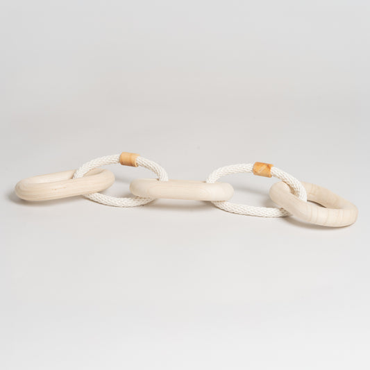 Cadena decorativa LongChain Cotton nude 55x10 cm