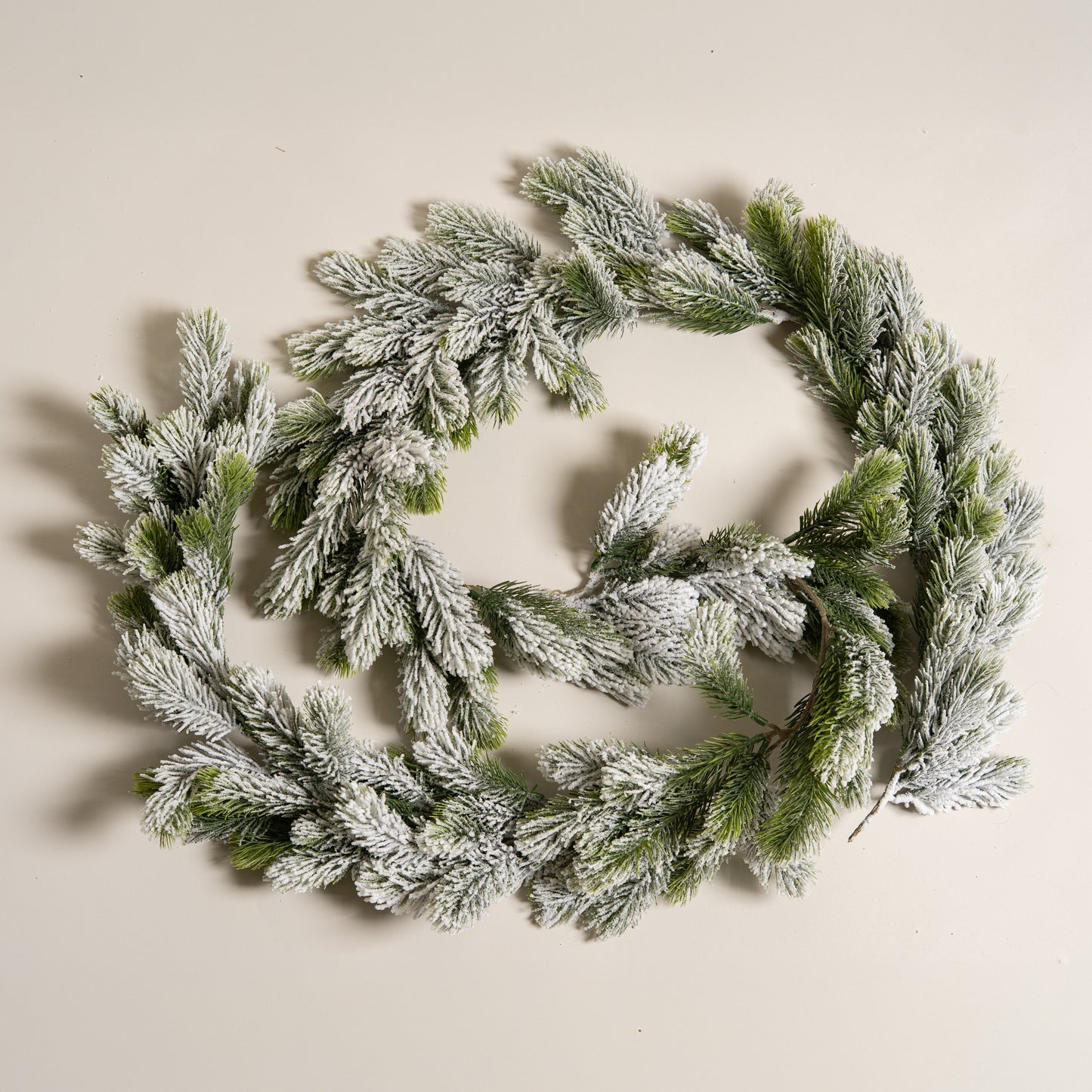 Colgante navidad blanco realista 15x190 cm