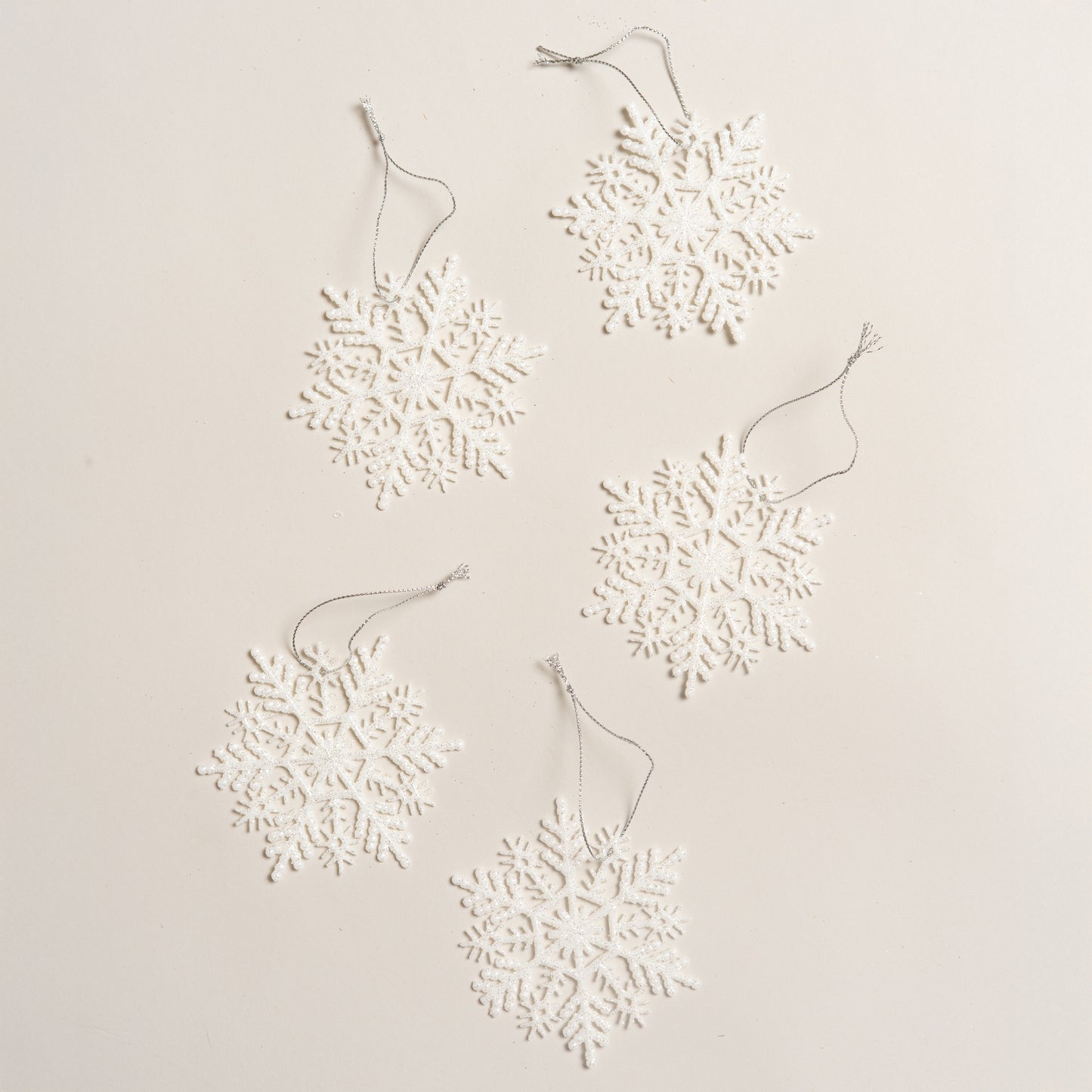 Navidad colgante decorativo Nieve set x 5