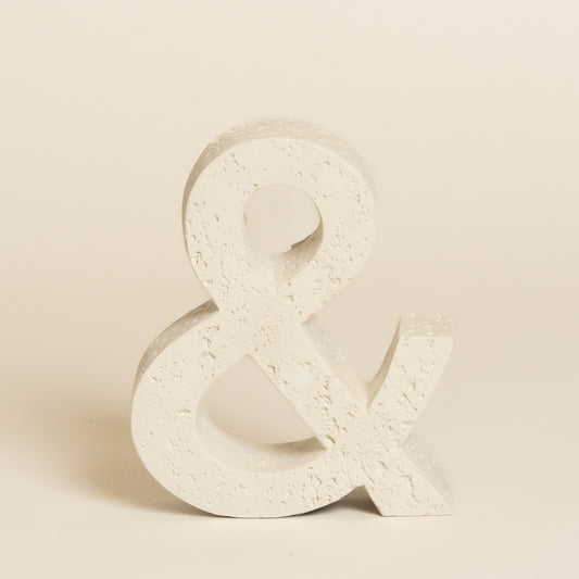 Piedra pieza decorativa Ampersan 12x14 cm