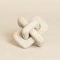 Cadena Angularia piedra blanca 11 cm