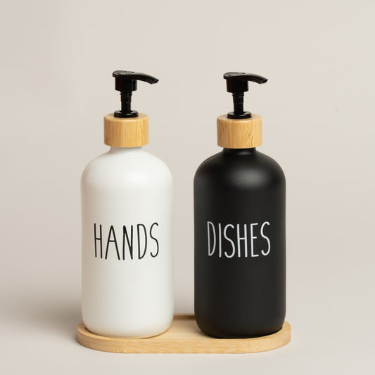 Dispenser de cocina Friendy vidrio 7x22 cm