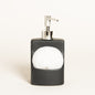 Dispenser para baño de ceramica Lonely negro
