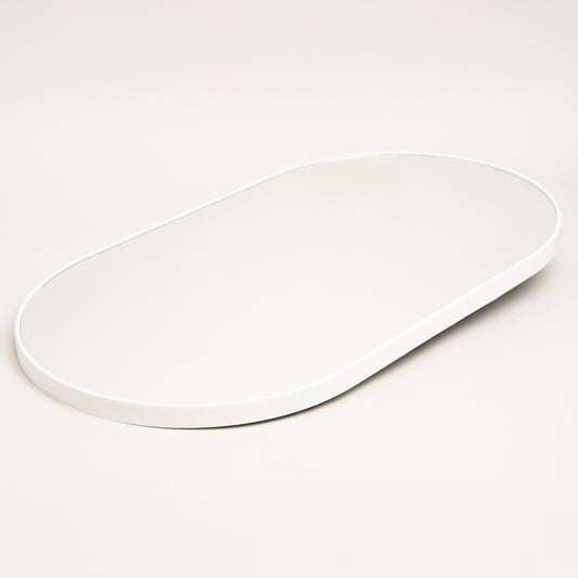 Espejo Linear blanco 75x43 cm