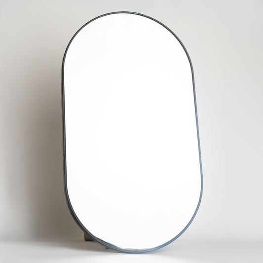 Espejo Linear negro 75x43 cm