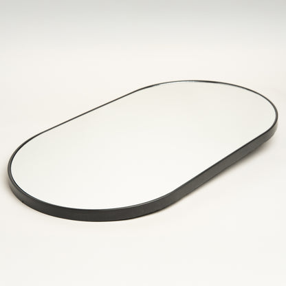Espejo Linear negro 75x43 cm