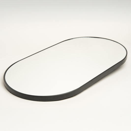 Espejo Linear negro 75x43 cm