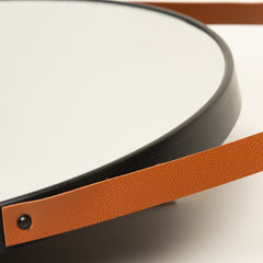 Espejo Circle negro 50 cm