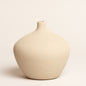 Jarron ceramica Argan beige 16x16x16 cm