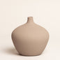Jarron ceramica Argan gris 16x16x16 cm