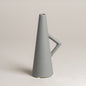 Jarron ceramica Kala gris 7x20 cm